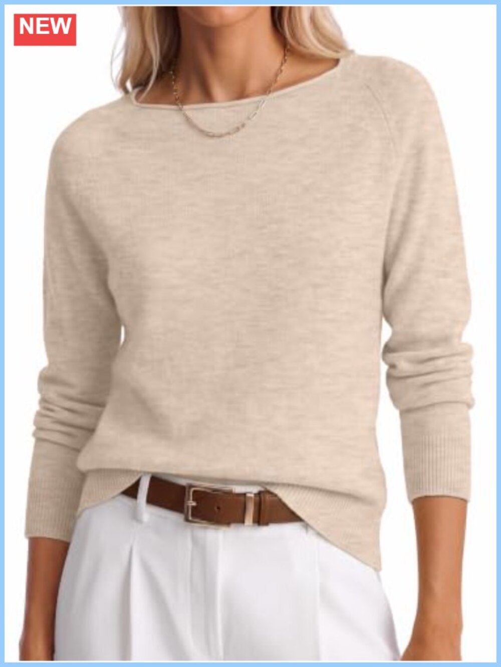 Women's Long Sleeve Rolled Neck Lightweight Sweater Pullover Knit Casual Top